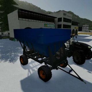 Gravity Wagon Rust Edition v1.0 FS22 Mod | Farming Simulator 22 Mod