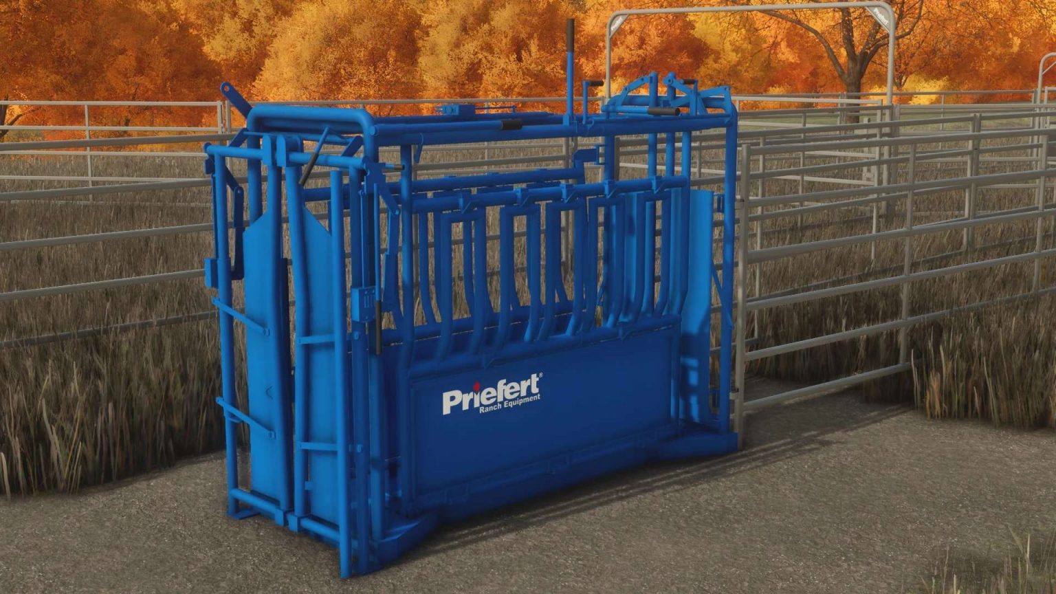 Priefert Cattle Working Pack v1.0 FS22 Farming Simulator 22 Mod FS22 mod