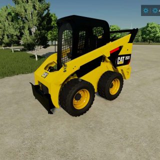 CAT 262 Skid Steer v1.0 FS22 Mod | Farming Simulator 22 Mod