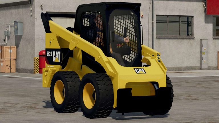 CAT 626D Skid Steer v1.0 FS22 Mod | Farming Simulator 22 Mod