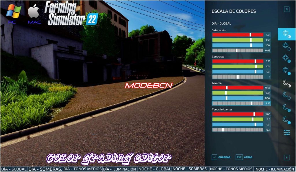 Color Grading Editor Espanol V10 Fs22 Farming Simulator 22 Mod Fs22 Mod 4582