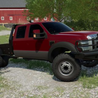 Ford F550 PowerStroke 2008 v1.0 FS22 Mod | Farming Simulator 22 Mod