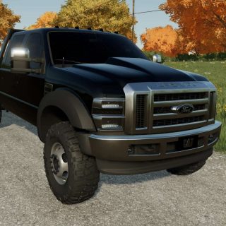 Ford F550 PowerStroke 2008 v1.0 FS22 Mod | Farming Simulator 22 Mod