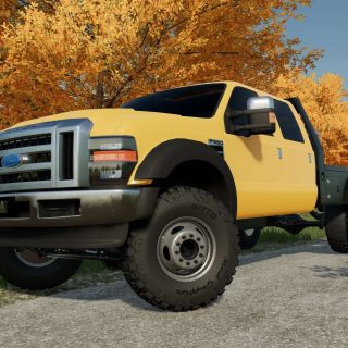 Ford F550 PowerStroke 2008 v1.0 FS22 Mod | Farming Simulator 22 Mod