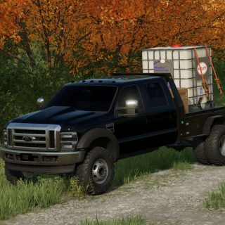 Ford F550 PowerStroke 2008 v1.0 FS22 Mod | Farming Simulator 22 Mod