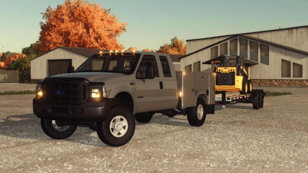 Lifted Early 2000'S F-350 XL Service Truck Release v1.0 FS22 - Farming ...