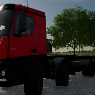 Mercedes Arocs 8x8 ITRunner v1.0 FS22 Mod | Farming Simulator 22 Mod