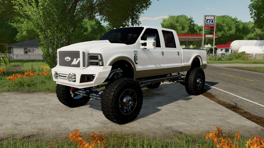 2007 FORD F350 CCSB v2.0 FS22 - Farming Simulator 22 Mod | FS22 mod