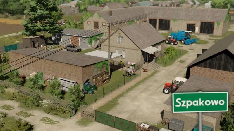 Mod Szpakowo Savegame V1 0 FS22 FarmingSimulator app
