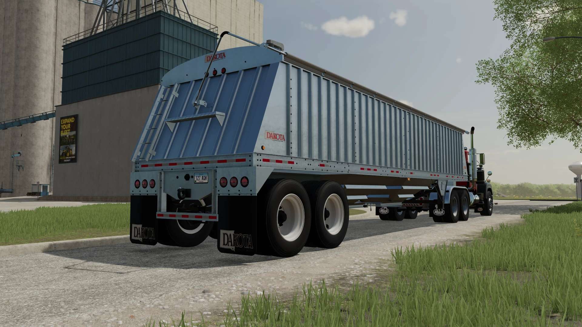 38ft Dakota Aluminum Hopper Bottom Trailer V11 Fs22 Farming Simulator 22 Mod Fs22 Mod 6976