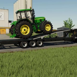 PJ Gooseneck Trailer v1.0 FS22 Mod | Farming Simulator 22 Mod