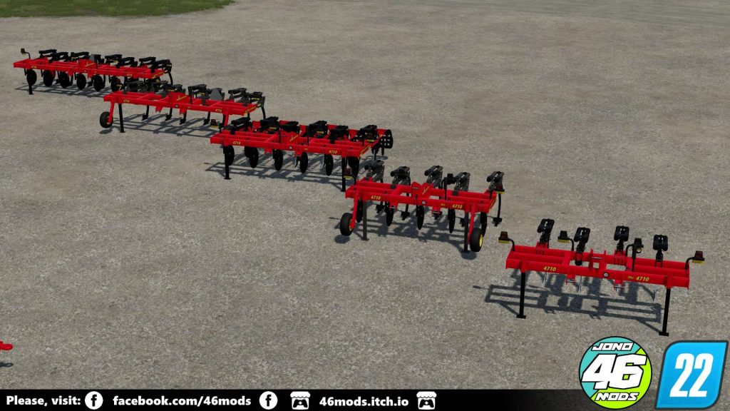Sunflower 4710 & 4730 ripper pack v1.0 FS22 Mod | Farming Simulator 22 Mod