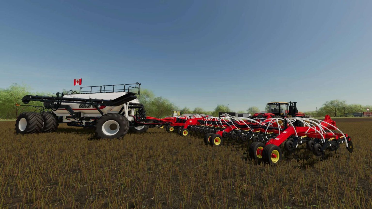 Bourgault Implement Pack v1.0 FS22 Mod | Farming Simulator 22 Mod