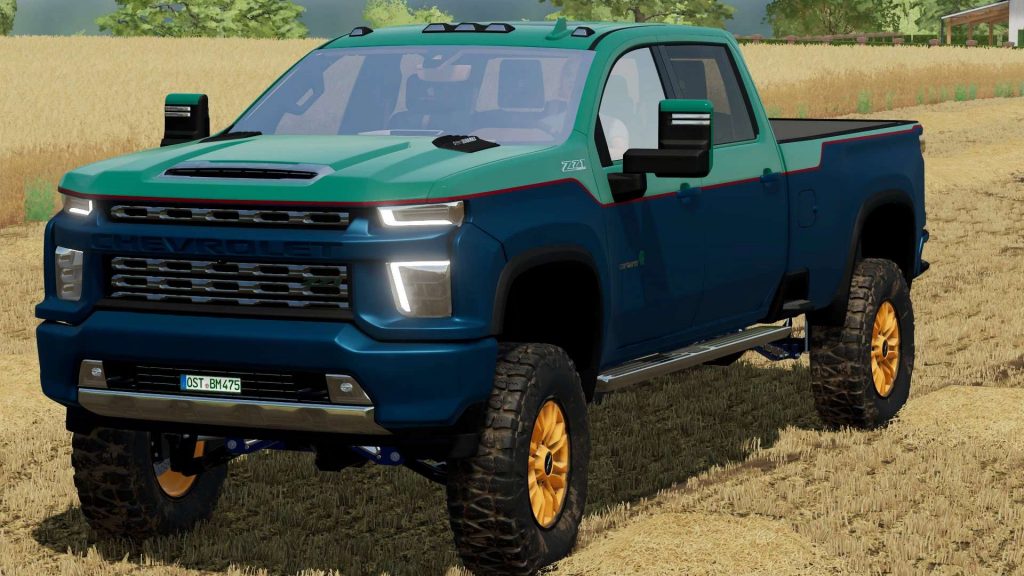 Chevrolet Silverado Carhartt v1.0 FS22 Mod | Farming Simulator 22 Mod