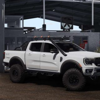 Ford Ranger 2024 v1.0.0.3 FS22 Mod | Farming Simulator 22 Mod