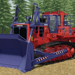 Komatsu D375A Mining Dozer v1.0 FS22 Mod | Farming Simulator 22 Mod