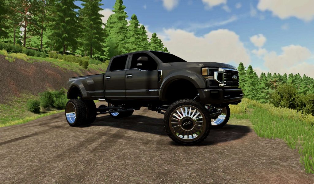 Ford f350 v1.0 FS22 Mod | Farming Simulator 22 Mod