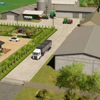 Large Polish Farm Savegame v1.0 FS22 Mod | Farming Simulator 22 Mod