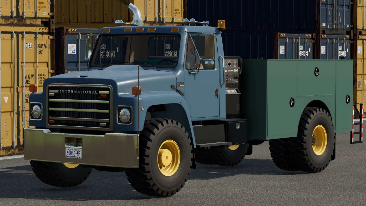 International S1800 Service Truck v1.0 FS22 Mod | Farming Simulator 22 Mod