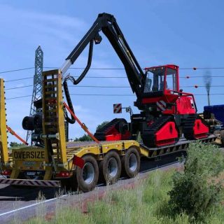 Randon Low Loader Movable Neck v1.0 FS22 Mod | Farming Simulator 22 Mod