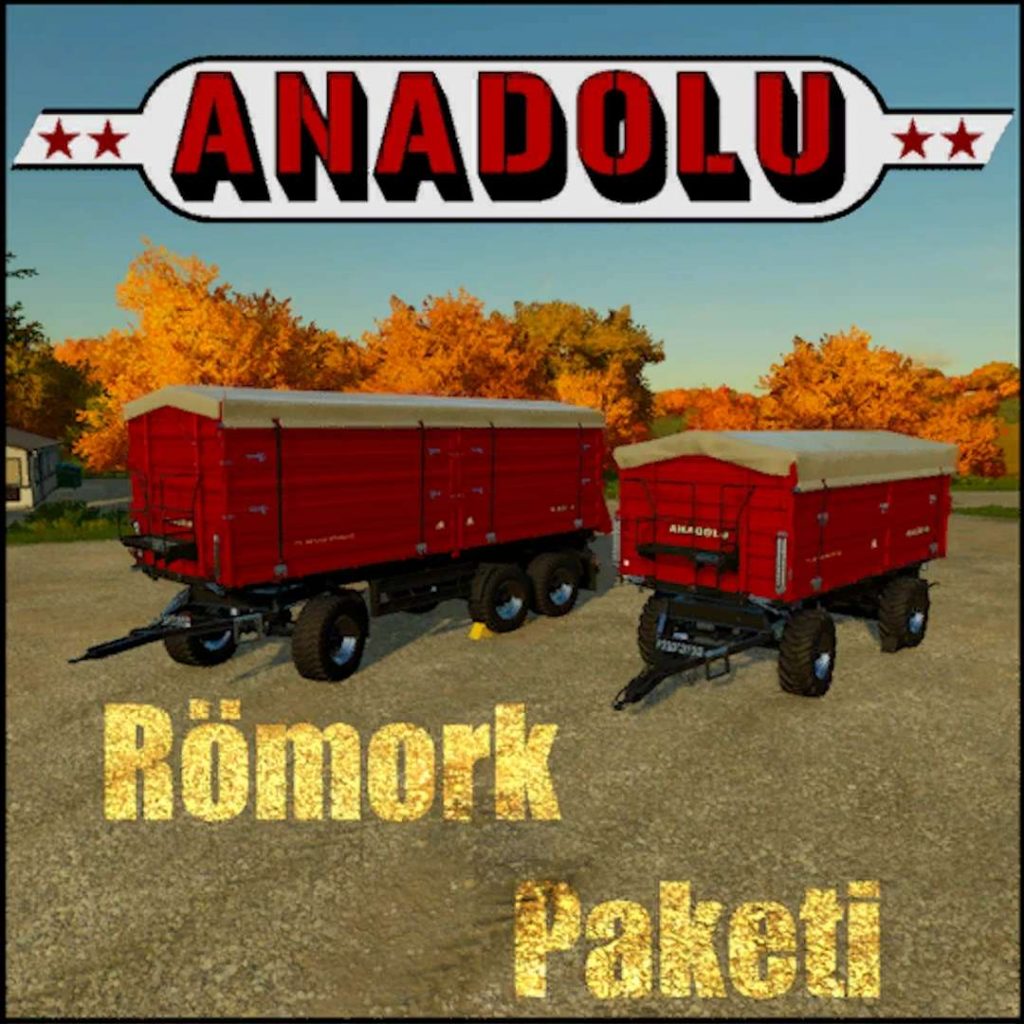 Anatolia Trailer Pack V1 0 Fs22 Mod Farming Simulator 22 Mod