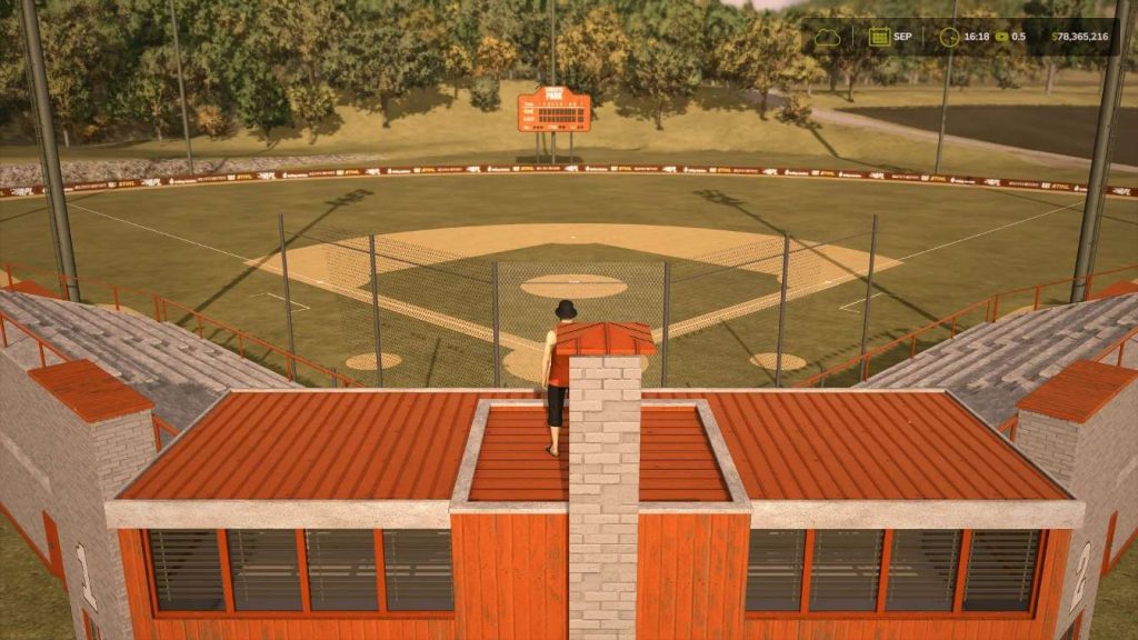 Baseball Field V Fs Mod Farming Simulator Mod