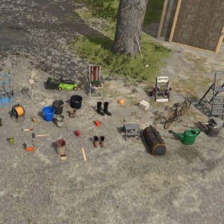 Elmcreek Props v1.0.0.0 FS25 Mod | Farming Simulator 22 Mod