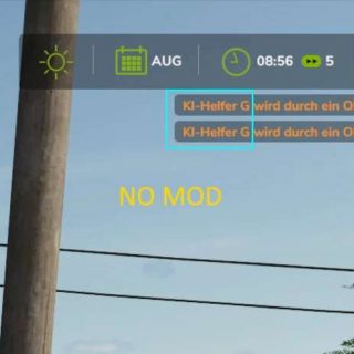 Hired Helper Tool v0.54 Beta FS25 Mod | Farming Simulator 22 Mod