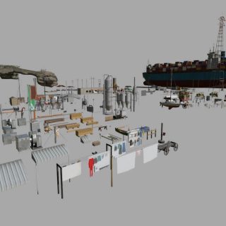 Pack of Props V1.0.0.0 FS25 Mod | Farming Simulator 22 Mod