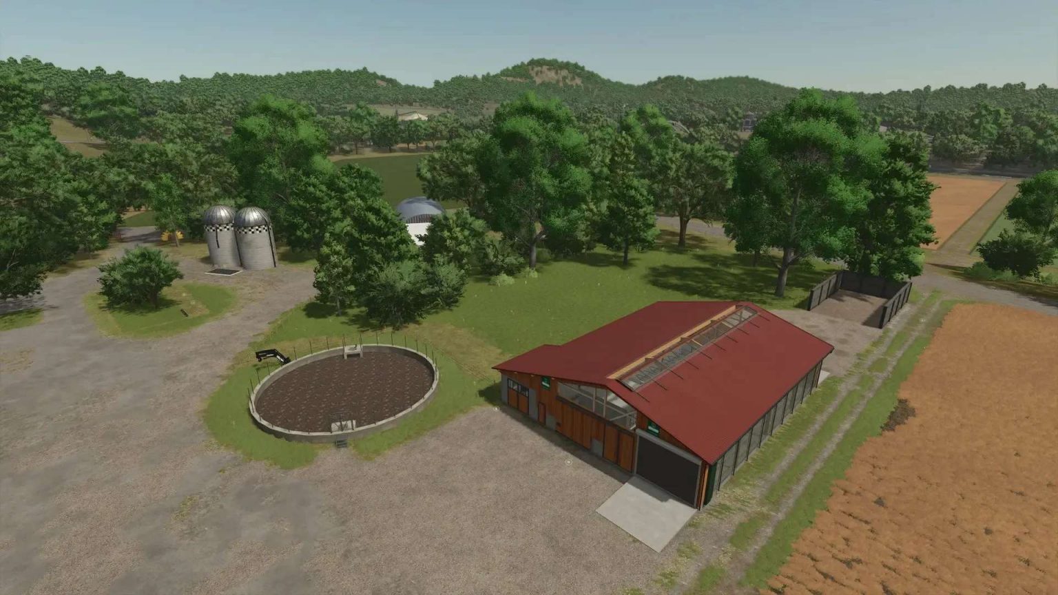 Riverband Springs Starthof v1.0.0.0 FS25 Mod | Farming Simulator 22 Mod