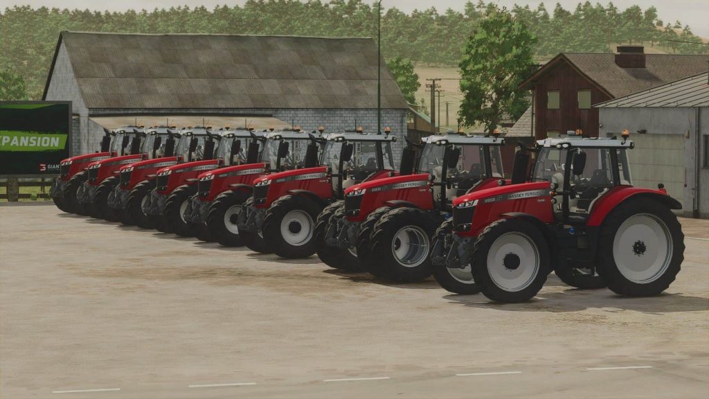 Massey Ferguson S Series V Fs Mod Farming Simulator Mod