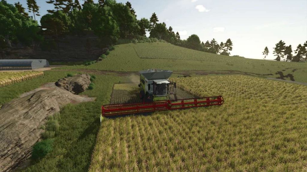 Combine Rice Pack v1.0.0.0 FS25 Mod | Farming Simulator 22 Mod