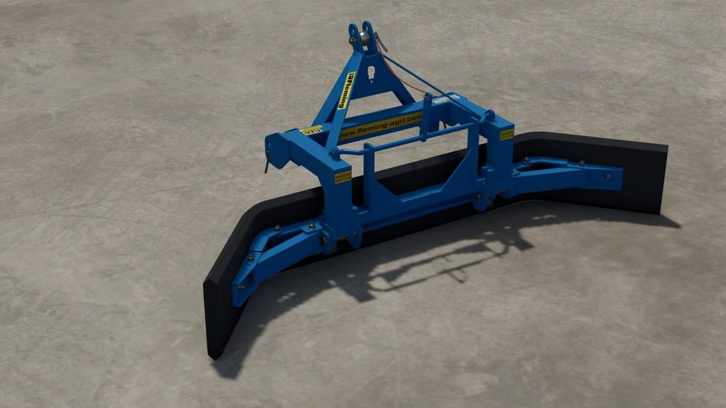 Fleming Heavy Duty All Gummi Yard Scraper V1.0.0.0 FS25 Mod | Farming ...