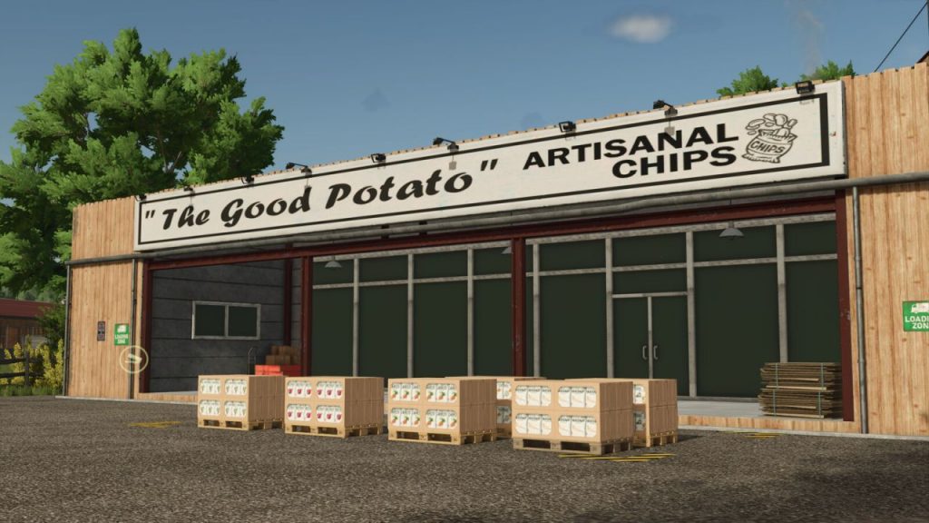 Artisanal Chips Factory V1.0.0.0 FS25 Mod | Farming Simulator 22 Mod