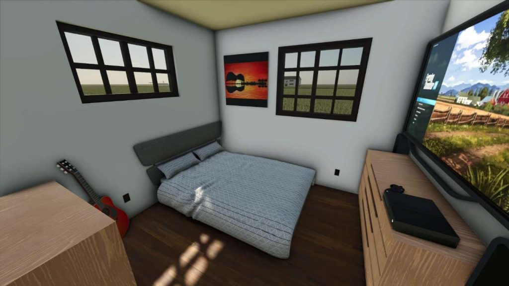 House 3 Bed 22 Bath Ranch v1.0.0.0 FS25 Mod | Farming Simulator 22 Mod