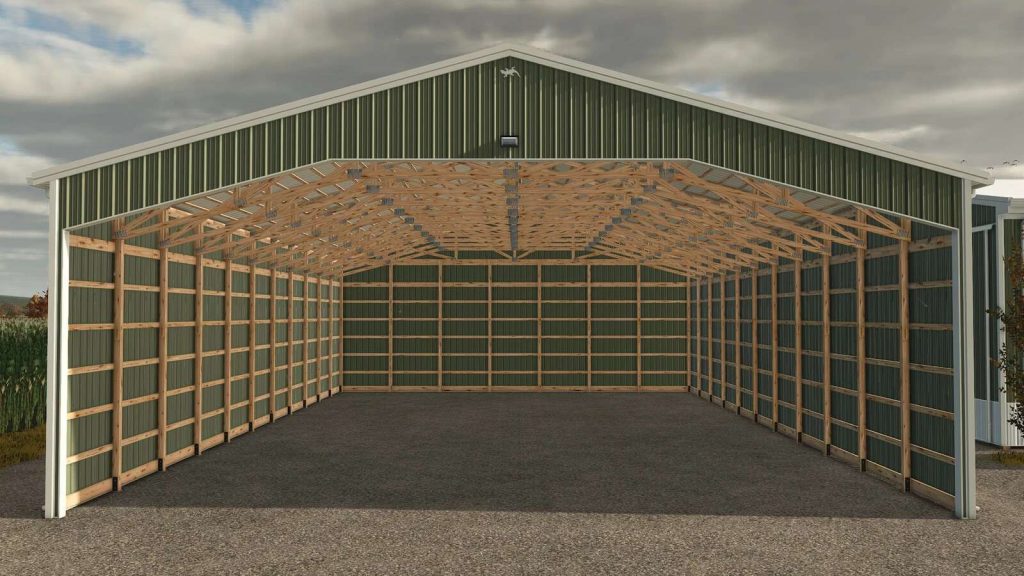 60x95 Bale Shed Pack v1.0.0.0 FS25 Mod | Farming Simulator 22 Mod