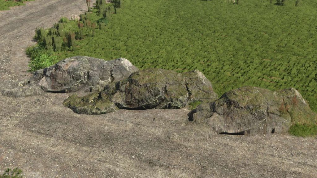 Decoration Rocks v1.0.0.0 FS25 Mod | Farming Simulator 22 Mod