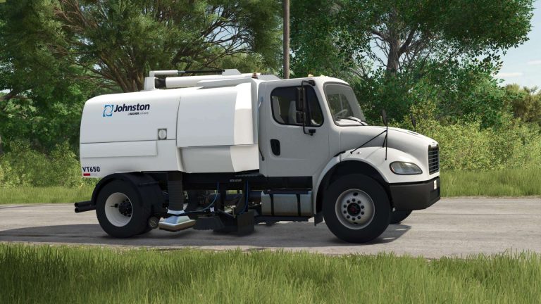 Fs22 Sweeper Mod Freightliner M2 Sweeper v1.0.0.0 FS25 Mod | Farming Simulator 22 Mod