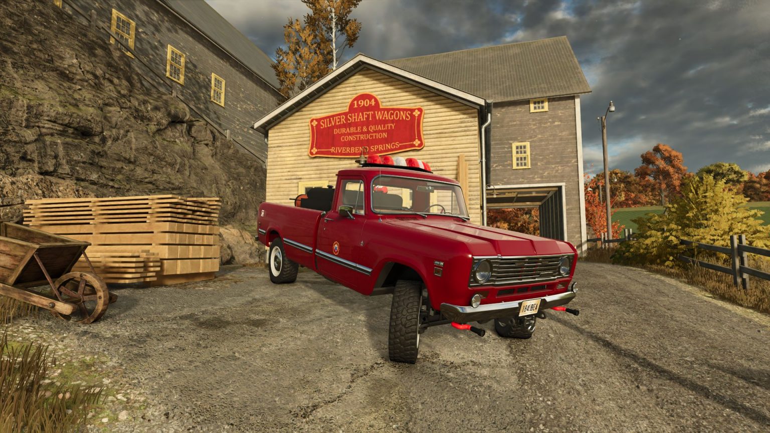 International 200 Series Brush Truck V1.0.0.0 FS25 Mod | Farming ...