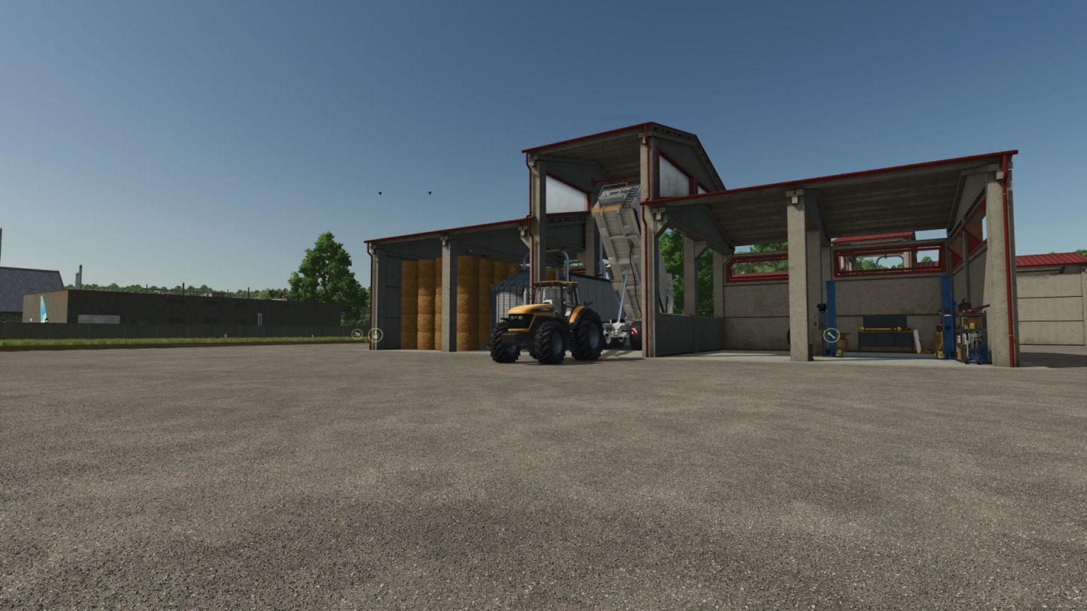 Multifunctional shed 30x12 V1.0.0.0 FS25 Mod | Farming Simulator 22 Mod