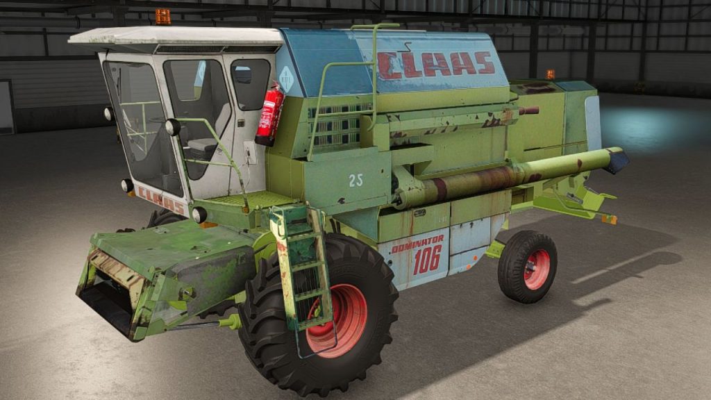 CLAAS DOMINATOR 106 (Old Raba Engine) V1.0.0.0 FS25 Mod | Farming ...