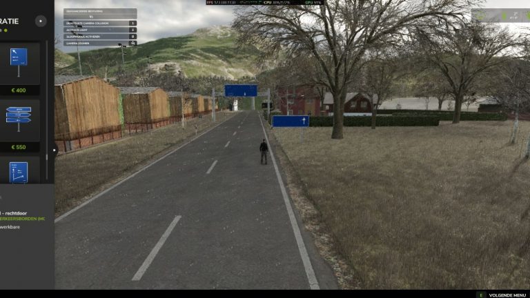Traffic Report Example Traffic Signs V1.0.0.1 FS25 Mod | Farming Simulator 22 Mod